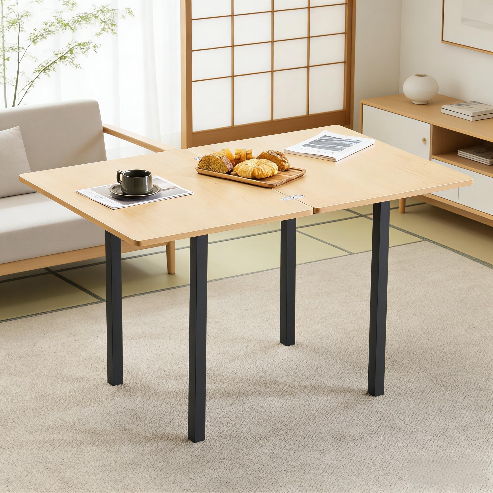 購入前コメントください！1週間限定！ダイニングテーブル伸縮式75-120cm Amazon.co.jp : ダイニングテーブル 伸長式 | 幅75-120cm 奥行60-75cm